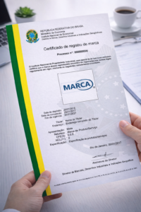 Marca Protegida Registro Concedido no INPI